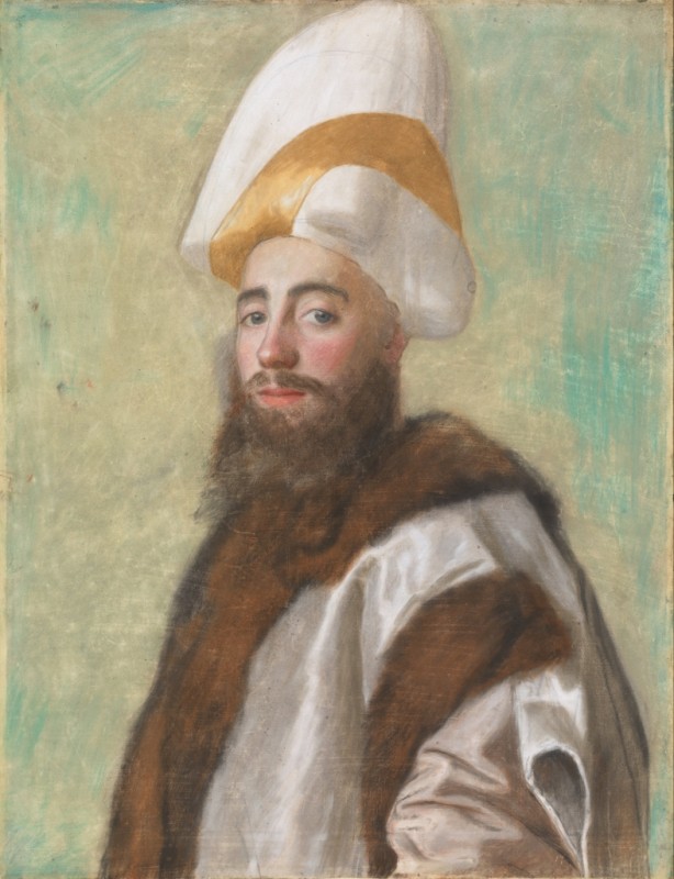 Porträt eines Großwesirs, 1741 | Jean Etienne Liotard | Giclée Leinwand-Kunstdruck