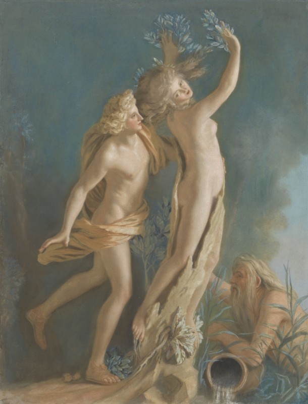 Apollo and Daphne, 1736 | Jean Etienne Liotard | Giclée Canvas Print