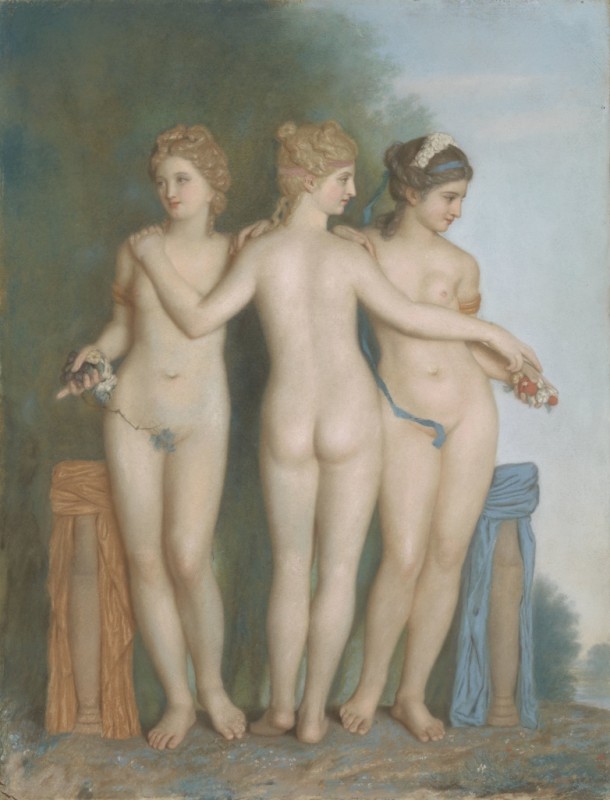 The Three Graces, 1737 | Jean Etienne Liotard | Giclée Canvas Print