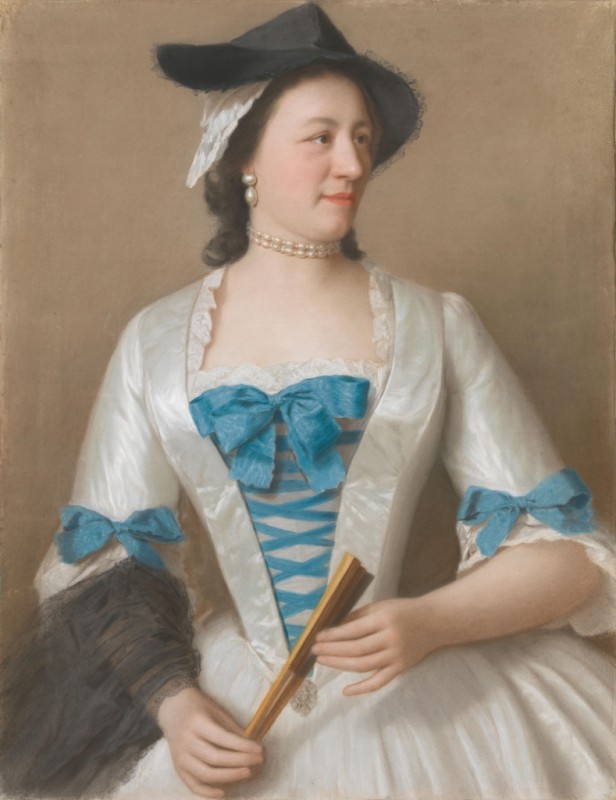 Portrait of Jeanne-Elisabeth Sellon, Lady Tyrell, 1746 | Jean Etienne Liotard | Giclée Canvas Print