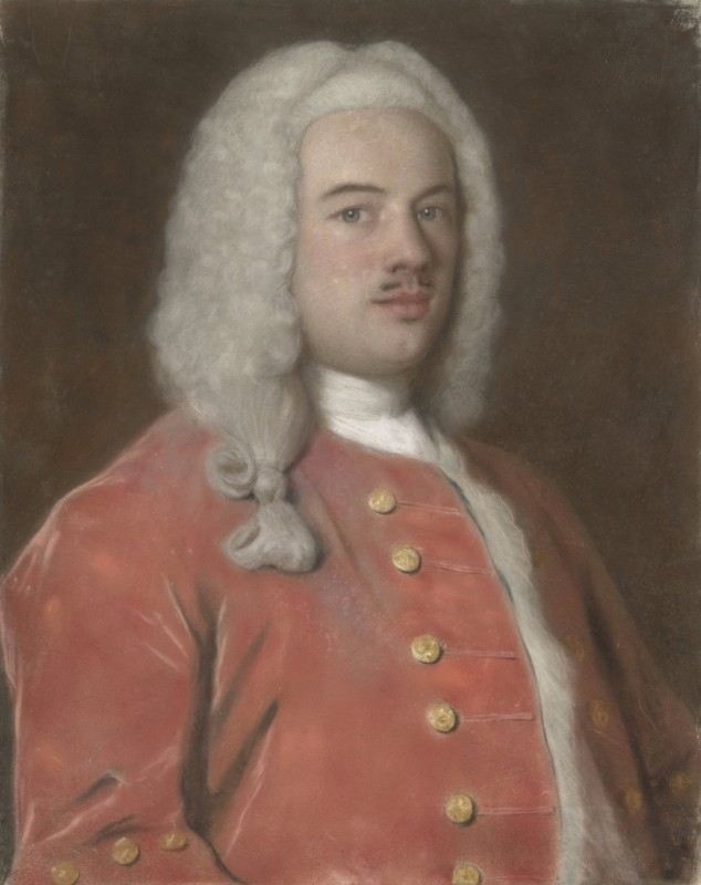 Porträt von Cornelis Calkoen, c.1738/42 | Jean Etienne Liotard | Giclée Papier-Kunstdruck