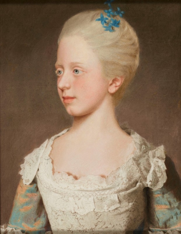 Princess Elizabeth Caroline, 1754 | Jean Etienne Liotard | Giclée Paper Art Print