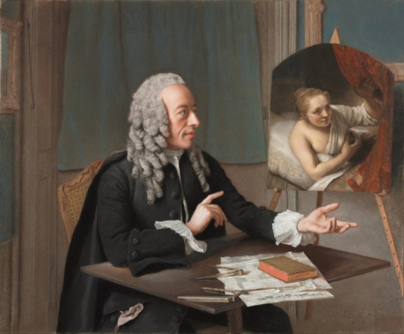 François Tronchin, 1757 | Jean Etienne Liotard | Giclée Paper Art Print