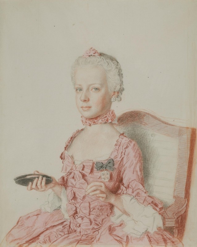 Maria Carolina, Archduchess of Austria, Future Queen of Naples, 1762 | Jean Etienne Liotard | Giclée Paper Art Print
