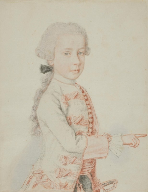 Portrait of Ferdinand, Archduke of Austria, 1762 | Jean Etienne Liotard | Giclée Paper Art Print
