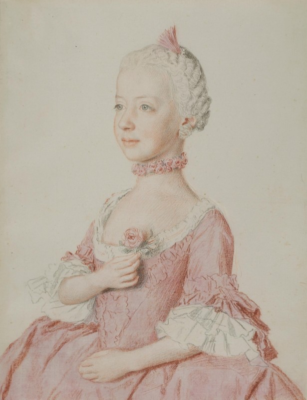 Maria Antonia, Archduchess of Austria, Future Queen of France, 1762 | Jean Etienne Liotard | Giclée Paper Art Print