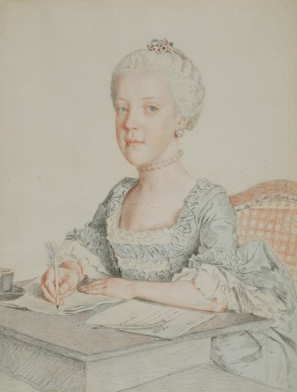 Maria Johanna Gabriele, Archduchess of Austria, 1762 | Jean Etienne Liotard | Giclée Paper Art Print