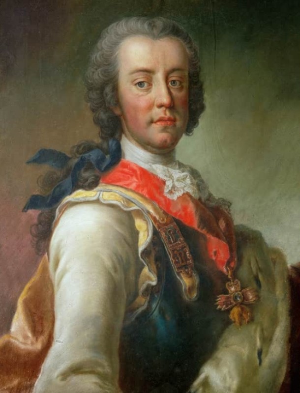 Porträt von Karl Alexander von Lothringen, n.d. | Jean Etienne Liotard | Giclée Papier-Kunstdruck