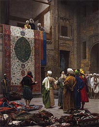 The Carpet Merchant, c.1887 by Gerome | Canvas Print