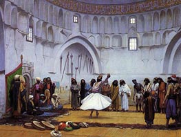 Whirling Dervishes | Gerome | Painting Reproduction