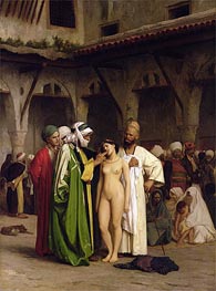 The Slave Market, c.1866/67 by Gerome | Canvas Print