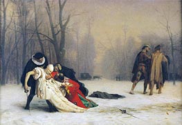 At the End of the Masked Ball | Gerome | Painting Reproduction