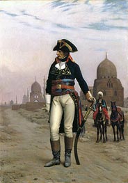 Napoleon in Egypt, c.1867/68 by Gerome | Canvas Print