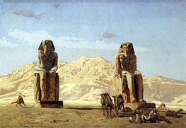 Memnon and Sesostris, 1856 by Gerome | Canvas Print
