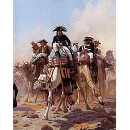 Napoleon and His General Military Staff in Egypt (Detail) - Gerome