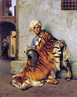 Pelt Merchant of Cairo, 1880 | Gerome | Giclée Canvas Print