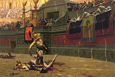 Pollice Verso (Thumbs Down), 1872 | Gerome