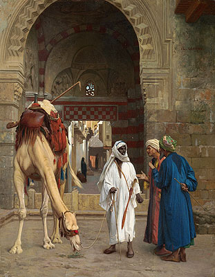 Arabs Arguing, 1871 | Gerome | Giclée Canvas Print