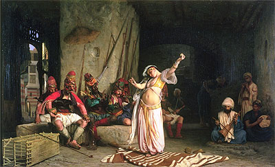 The Dance of the Almeh (The Belly-Dancer), 1863 | Gerome | Giclée Canvas Print