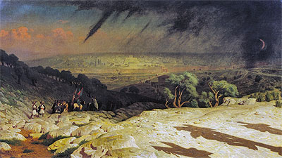 Jerusalem (Golgotha, Consummatum Est, Crucifixion), 1867 | Gerome | Giclée Canvas Print