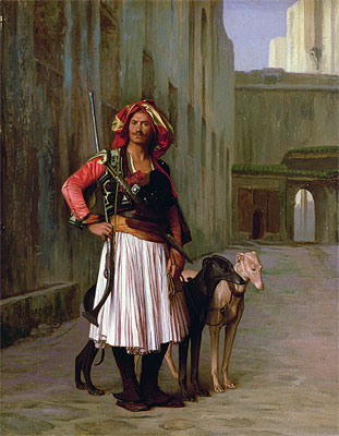 Arnaut of Cairo, 1871 | Gerome | Giclée Leinwand Kunstdruck