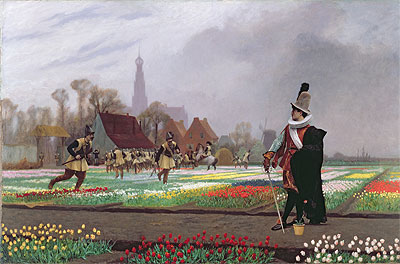 Das Tulpenfieber, 1882 | Gerome