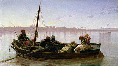 The Prisoner, 1861 | Gerome | Giclée Leinwand Kunstdruck