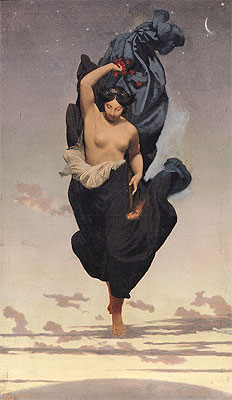 Night, c.1850/55 | Gerome | Giclée Leinwand Kunstdruck