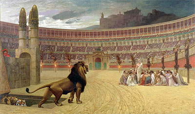 The Christian Martyr's Last Prayer, c.1863/83 | Gerome