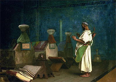 Prayer at The Sultan's Tomb, n.d. | Gerome