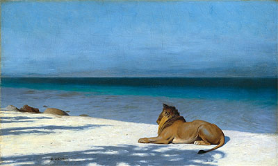 Solitude, 1890 | Gerome | Giclée Canvas Print