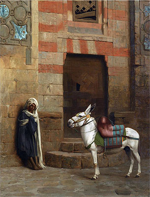 Egyptian Donkey, n.d. | Gerome | Giclée Leinwand Kunstdruck