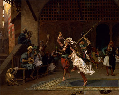 The Pyrrhic Dance, 1885 | Gerome | Giclée Canvas Print