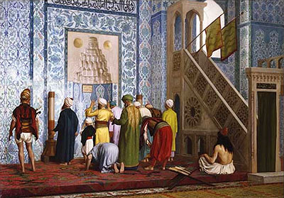 The Blue Mosque, 1878 | Gerome