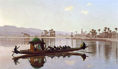 Excursion Of The Harem, 1869 | Gerome