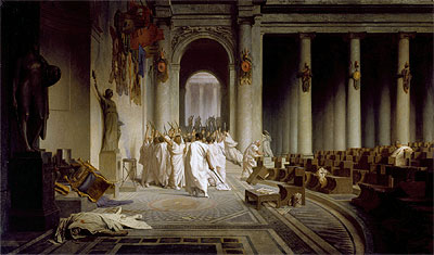 The Death of Caesar, c.1859/67 | Gerome