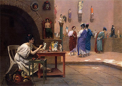 Tanagra's Studio, n.d. | Gerome