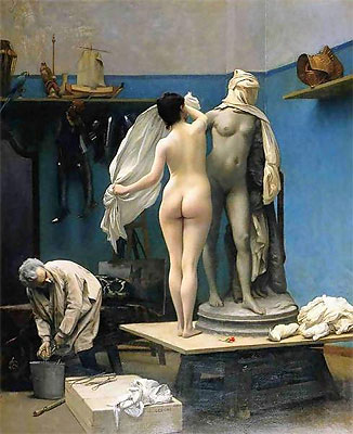 The End of the Session, 1886 | Gerome | Giclée Leinwand Kunstdruck