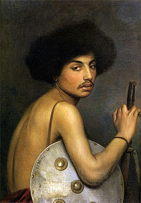 Bisharin Warrior, 1872 | Gerome