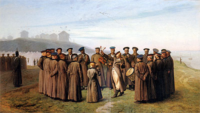 Recreation in a Russian Camp. Remembering Moldavia, 1855 | Gerome
