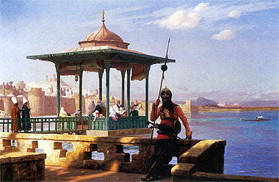 The Harem in a Kiosk, 1870 | Gerome
