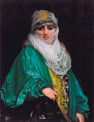 Gerome | Woman from Constantinople, 1876 | Giclée Canvas Print