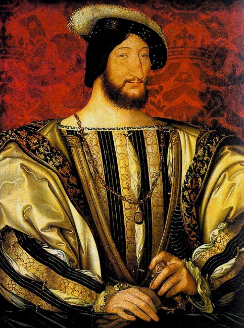 Jean Clouet | Portrait of Francis I, Roi de France, c.1525/30 | Giclée Canvas Print