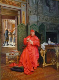 The Diet, undated by Jehan Georges Vibert | Canvas Print