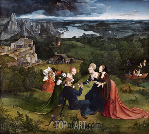 The Temptations of Saint Anthony the Abbot, c.1520/24 | Joachim Patinir