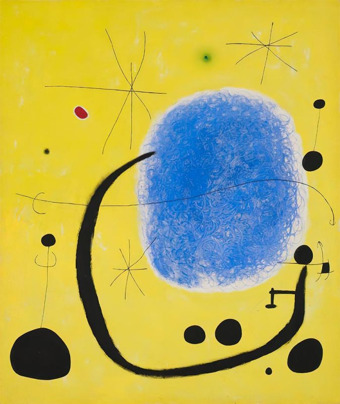 Das Gold des Azurblauen, 1967 | Joan Miro | Giclée Leinwand-Kunstdruck