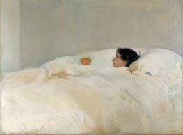 Mutter, 1895 von Joaquín Sorolla | Giclée Leinwand-Kunstdruck