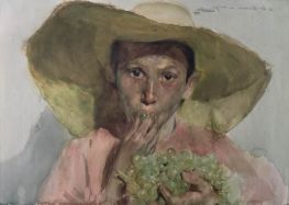 Child Eating Grapes, n.d. | Joaquín Sorolla