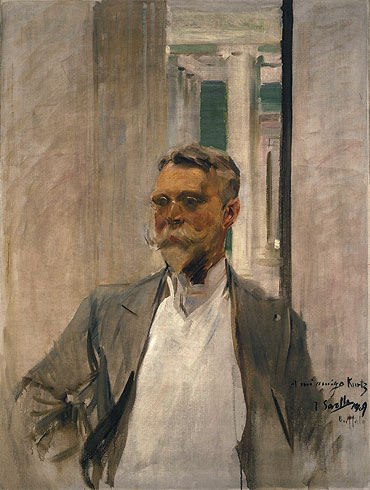 Portrait of Charles Kurtz, 1909 | Sorolla y Bastida