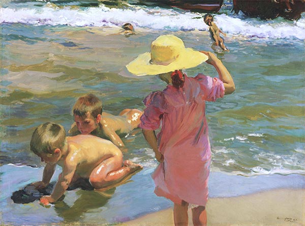 Die jungen Amphibien, 1903 | Sorolla y Bastida